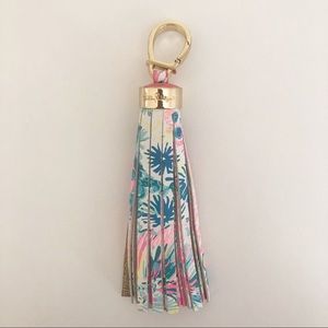 Lily Pulitzer Tassel Keychain
